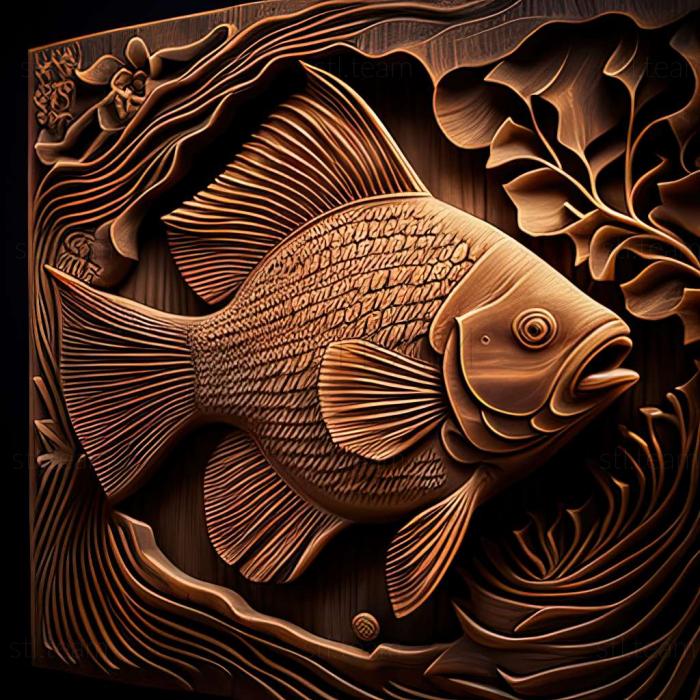 3D модель Раковина агассиз рыбы (STL)